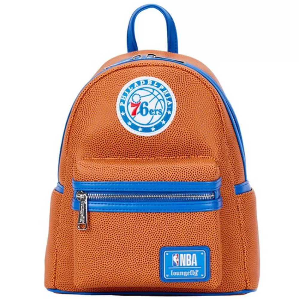 NBA Philadelphia 76Ers Basketball Logo Mini Backpack Cheap