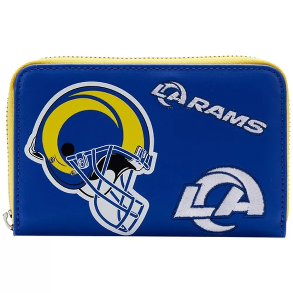 NFL Los Angeles Rams Patches Zip Around Wallet Best