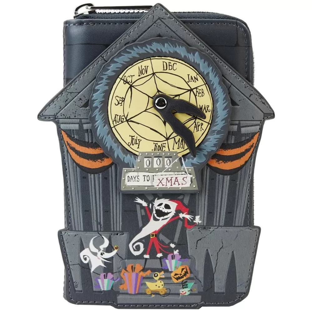 Disney Nightmare Before Christmas Town Hall Zip Around Wallet Online