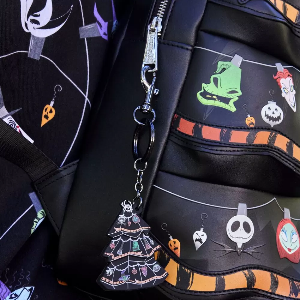 Disney Nightmare Before Christmas Tree String Lights Keychain Outlet