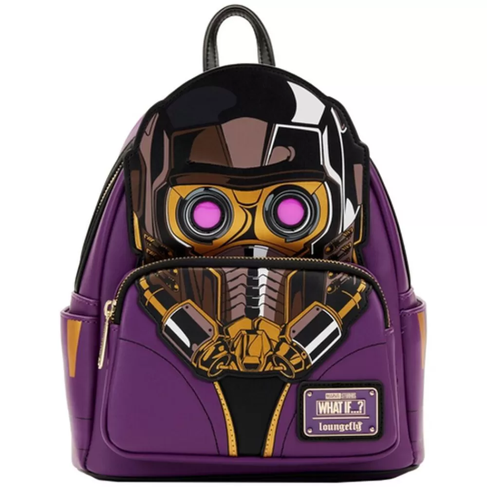 Marvel Nycc Exclusive - What If... Star-Lord T'Challa Cosplay Light Up Mini Backpack Clearance