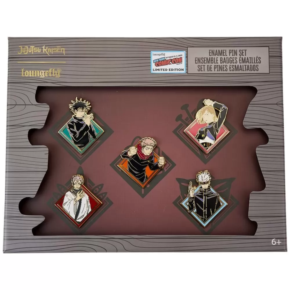 Jujutsu Kaisen Nycc Limited Edition Character 5Pc Pin Set Shop