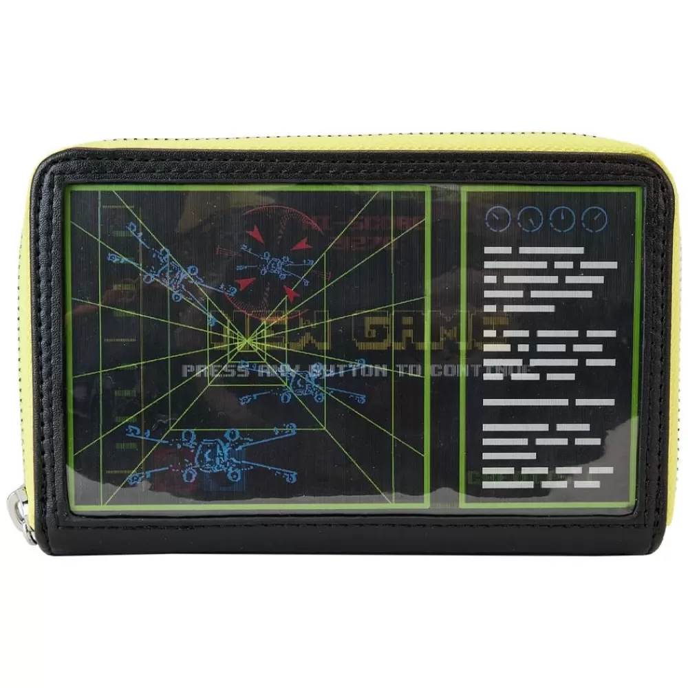 Star Wars Nycc Limited Edition Vintage Video Game Lenticular Zip Around Wallet Discount