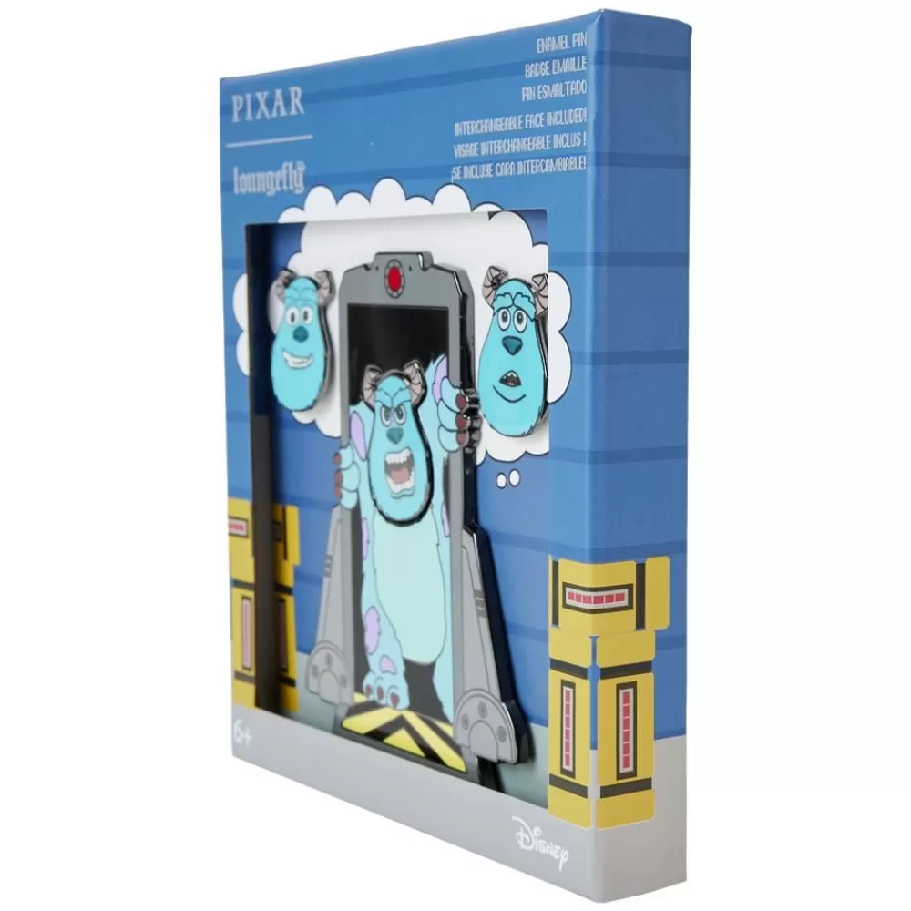 Pixar Sulley Door Mixed Emotions 4-Piece Pin Set Outlet