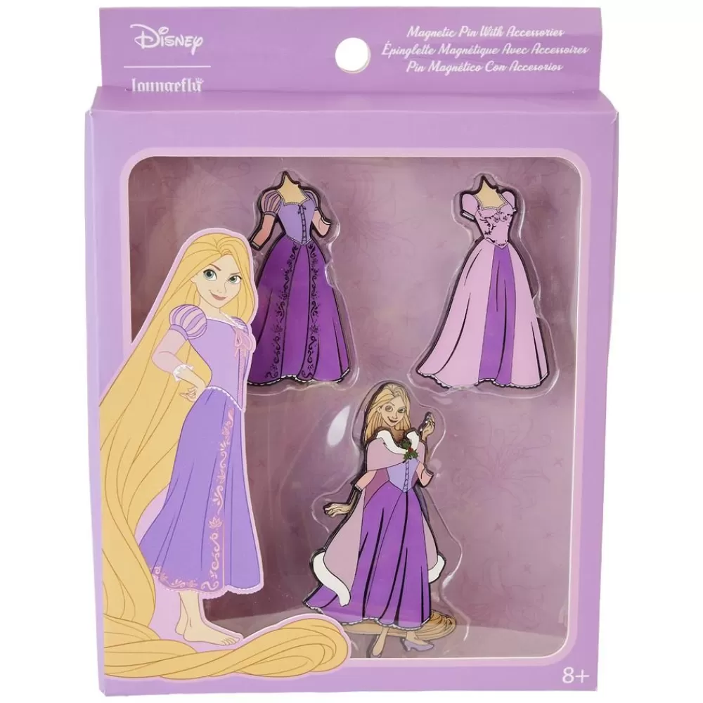 Disney Rapunzel Paper Doll Magnetic Pin Set Cheap