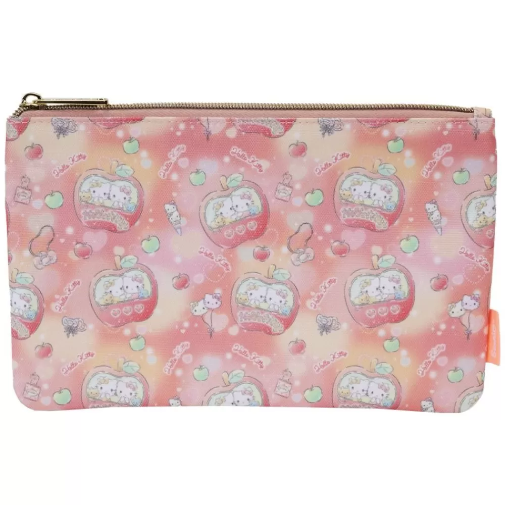 Sanrio Hello Kitty Carnival All-Over Print Nylon Zipper Pouch Discount