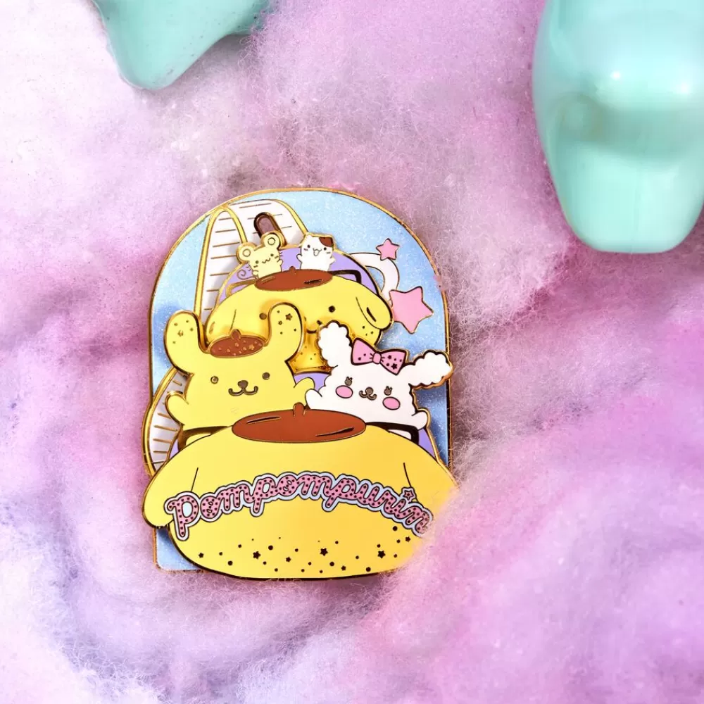 Sanrio Pompompurin Carnival 3" Collector Box Sliding Pin Discount