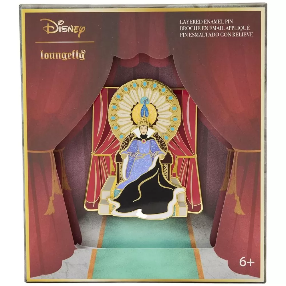 Disney Snow White Evil Queen Throne Layered Pin Online