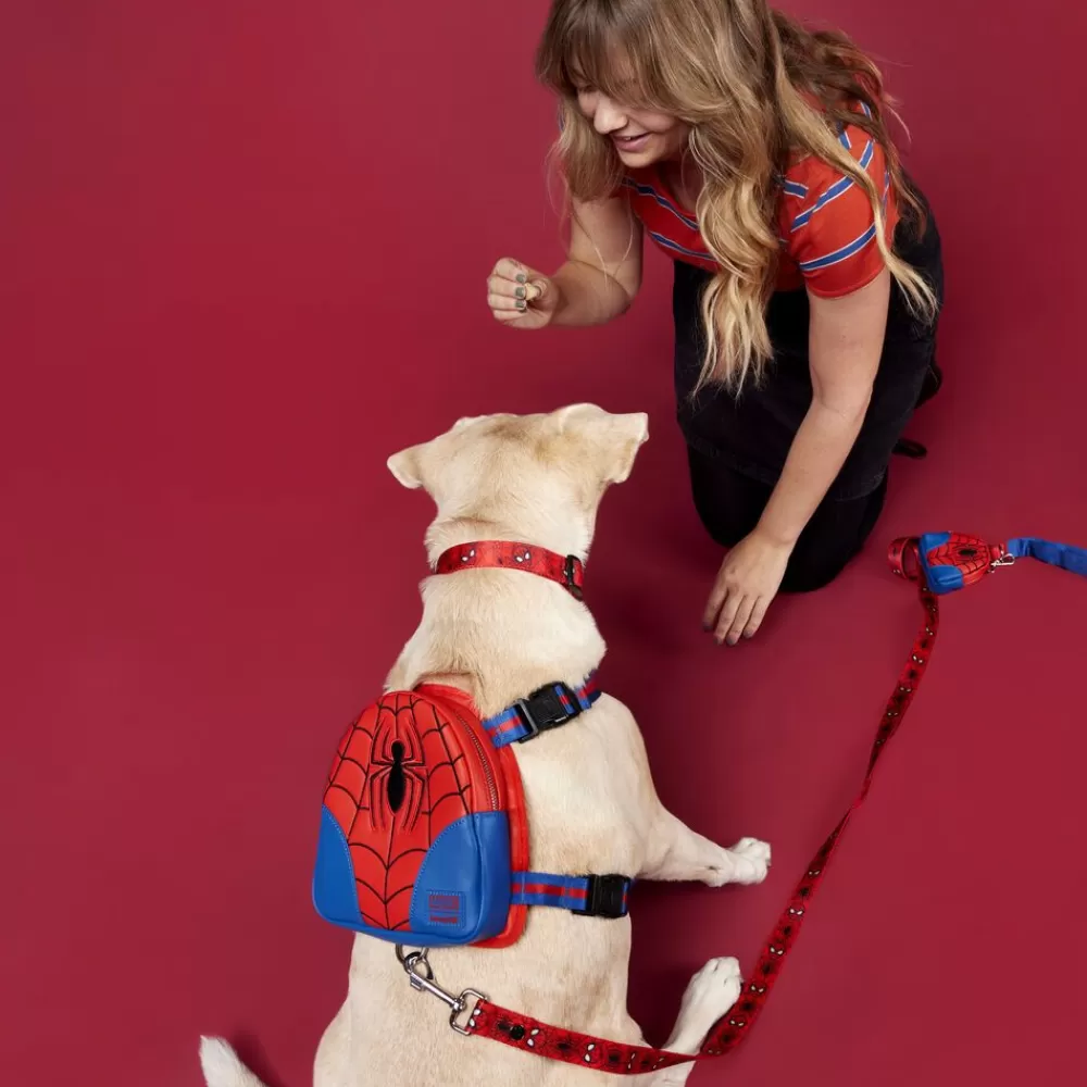 Marvel Spider-Man Cosplay Mini Backpack Dog Harness Flash Sale