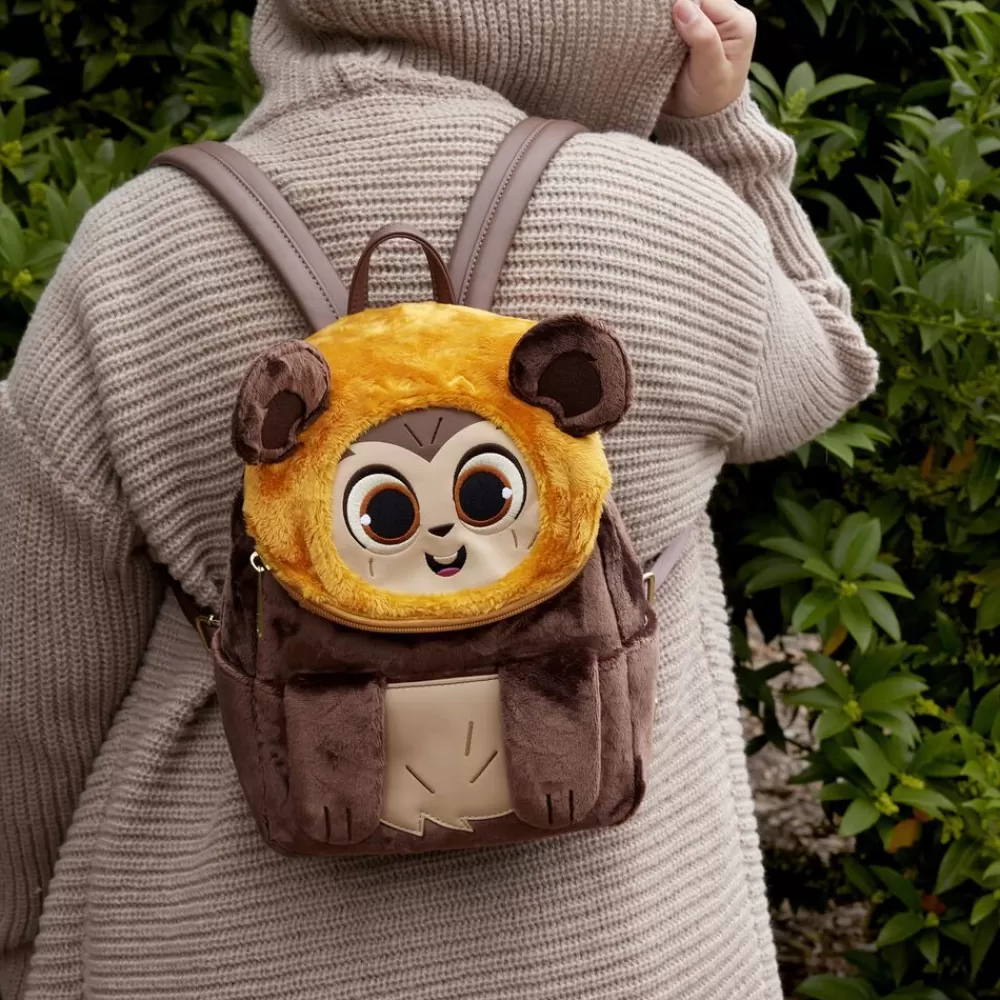 Star Wars Plush Wicket Mini Backpack Clearance