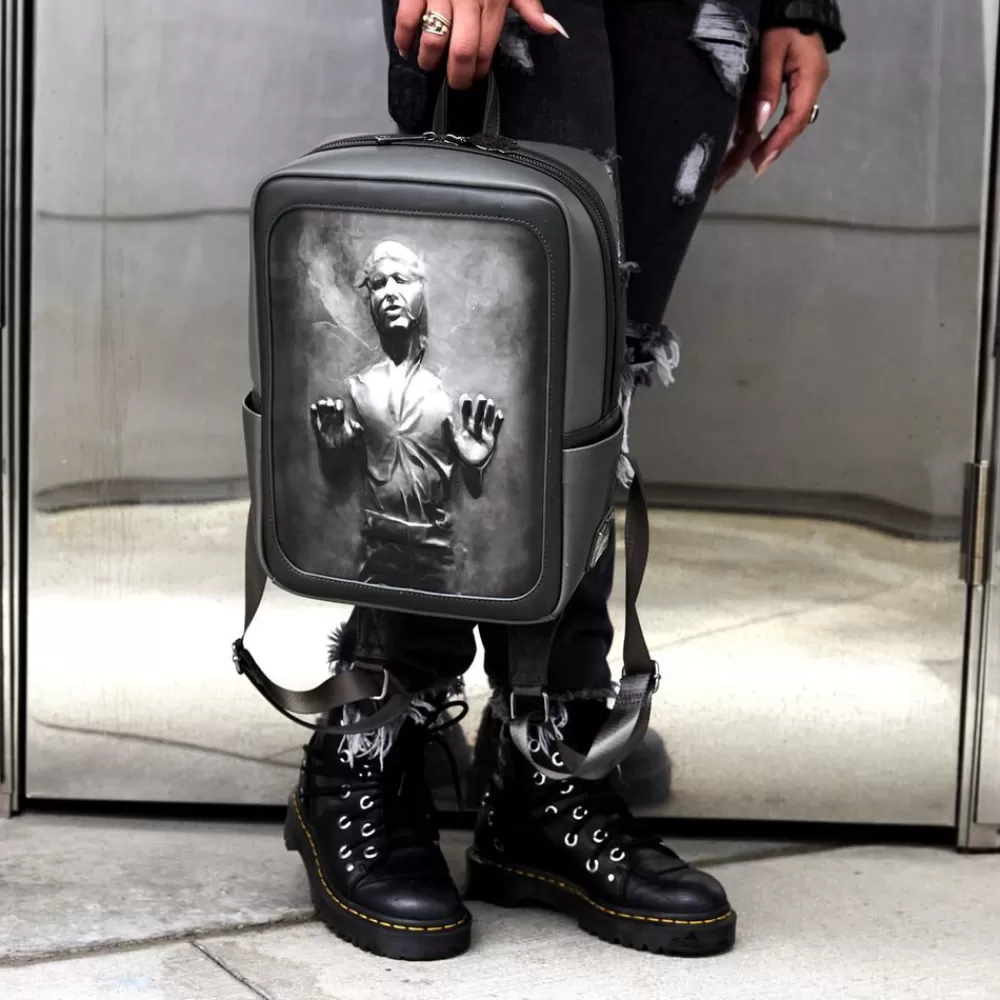 Star Wars : Return Of The Jedi Han Solo In Carbonite Mini Backpack Best