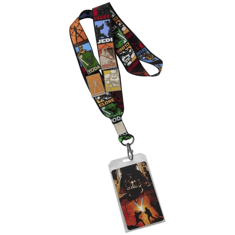 Star Wars Revenge Of The Sith Lanyard And Pin Set Sale