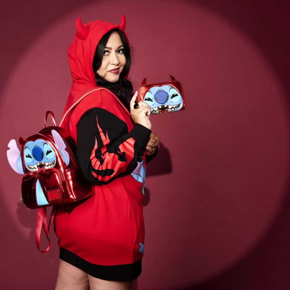 Disney Stitch Devil Cosplay Mini Backpack Cheap