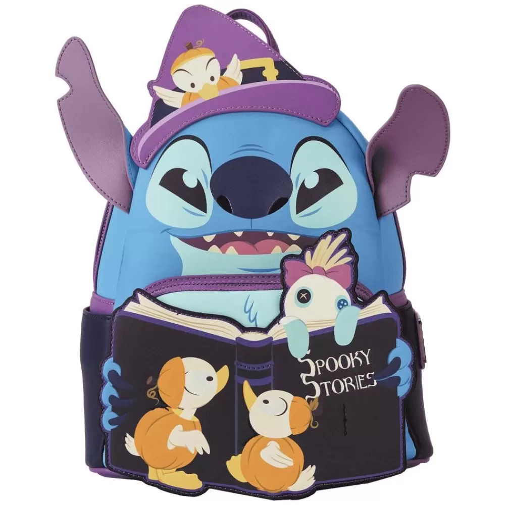 Disney Stitch Exclusive Spooky Stories Halloween Glow Mini Backpack Fashion