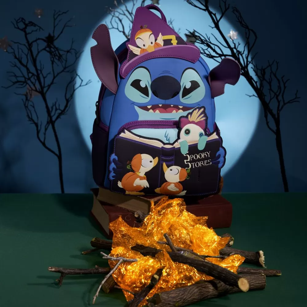 Disney Stitch Exclusive Spooky Stories Halloween Glow Mini Backpack Fashion