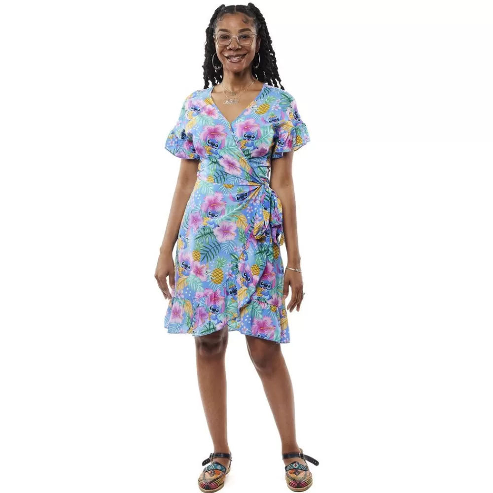 Disney Stitch Shoppe Lilo And Stitch Tropical Wrap Ilana Dress Sale