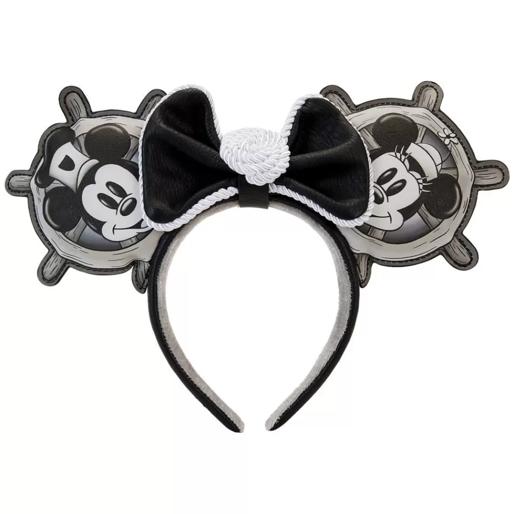 Disney Stitch Shoppe Steamboat Willie Ear Headband Flash Sale