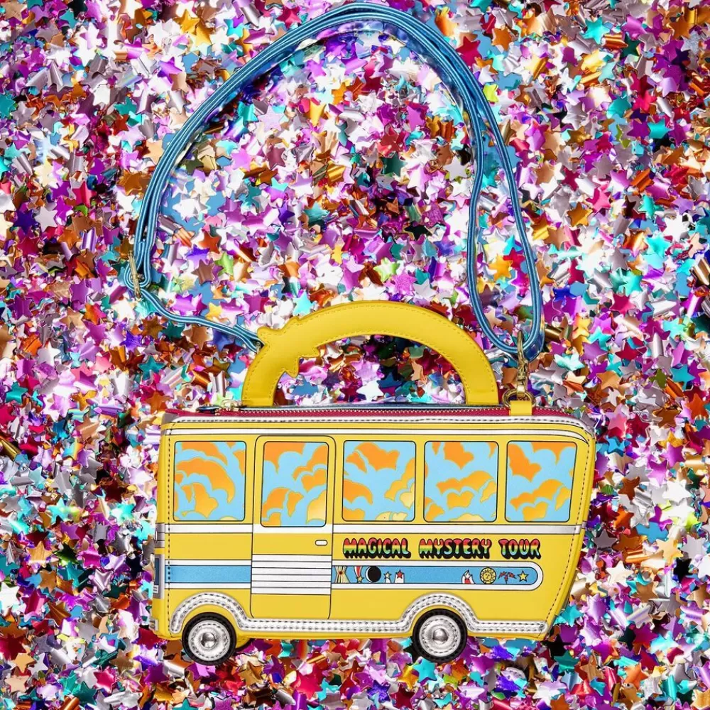 The Beatles Magical Mystery Tour Bus Crossbody Bag Flash Sale