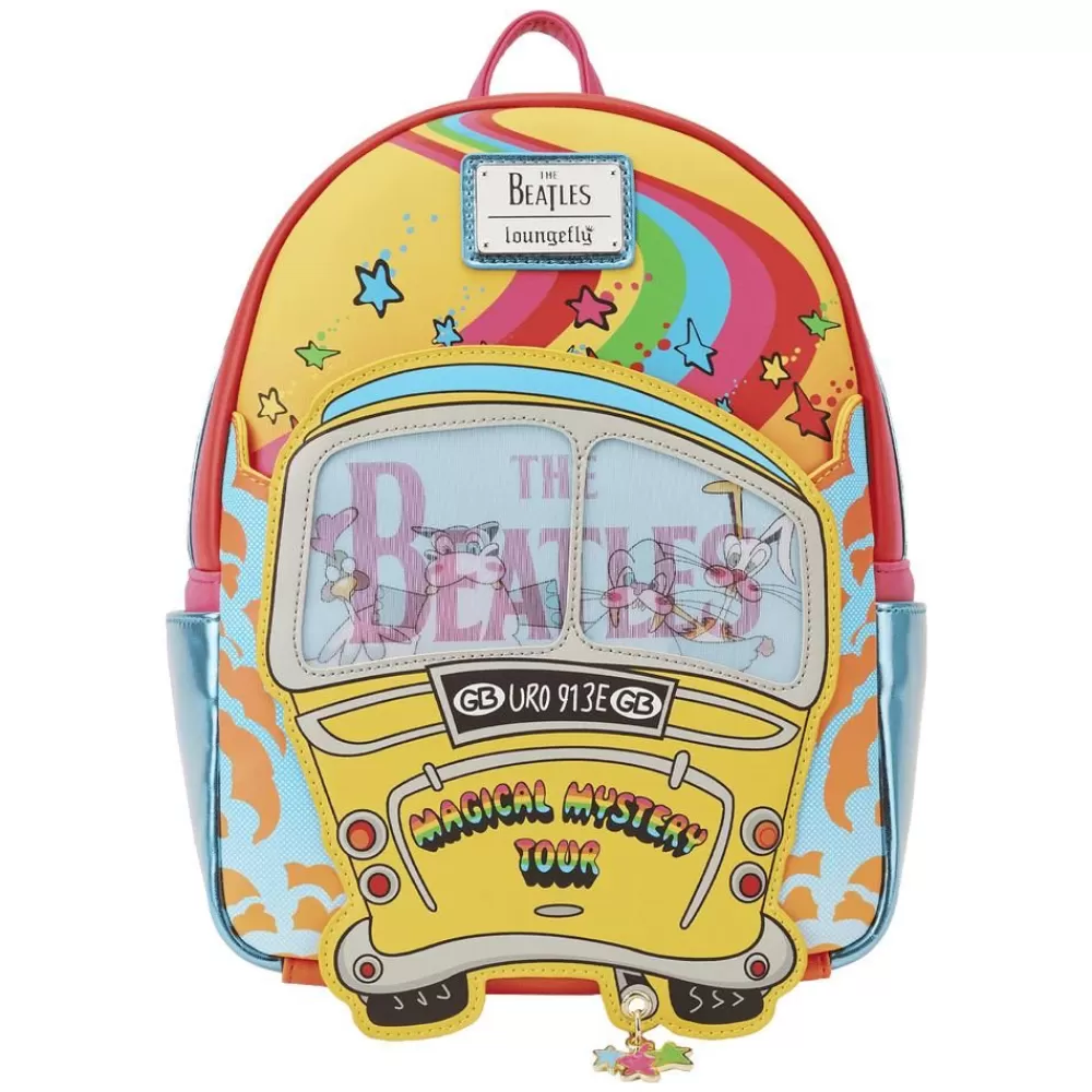 The Beatles Magical Mystery Tour Bus Lenticular Mini Backpack Best