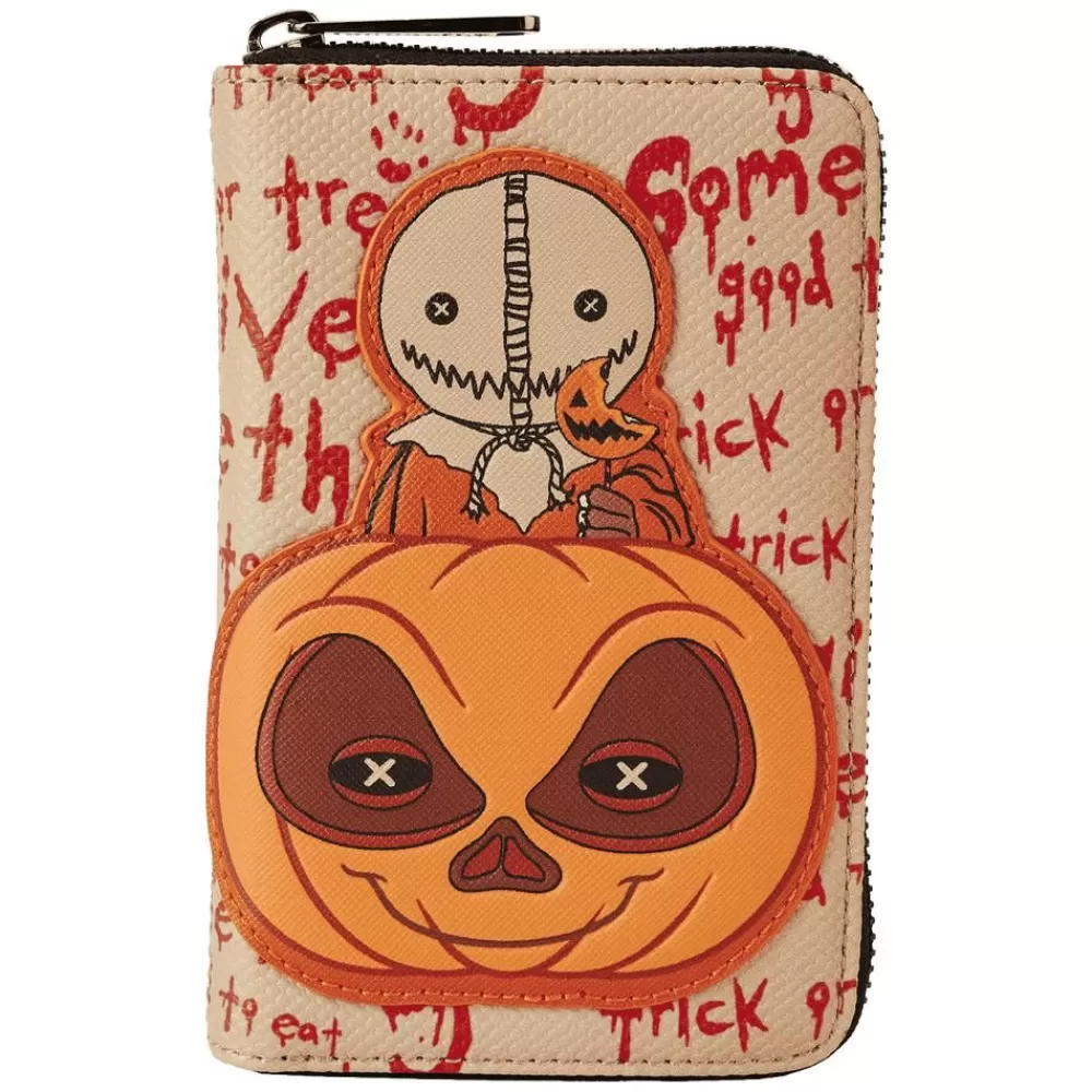 Trick r Treat Trick 'R Treat Sam Pumpkin Zip Around Wallet Discount