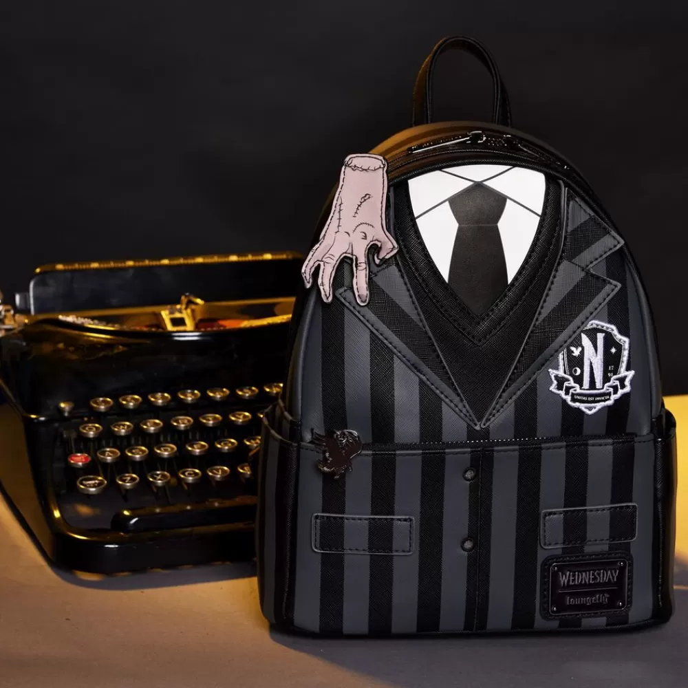 The Addams Family Wednesday Addams Exclusive Nevermore Cosplay Mini Backpack Best Sale