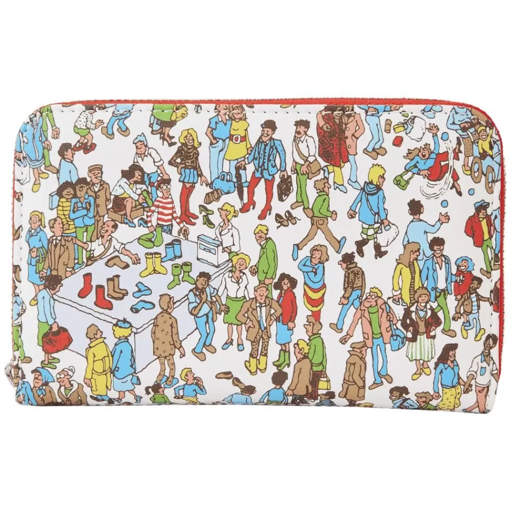 Where's Waldo All-Over Print Zip Around Wallet Cheap