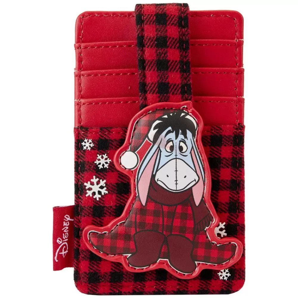 Disney Winnie The Pooh Exclusive Eeyore Winter Plaid Pajama Card Holder Cheap