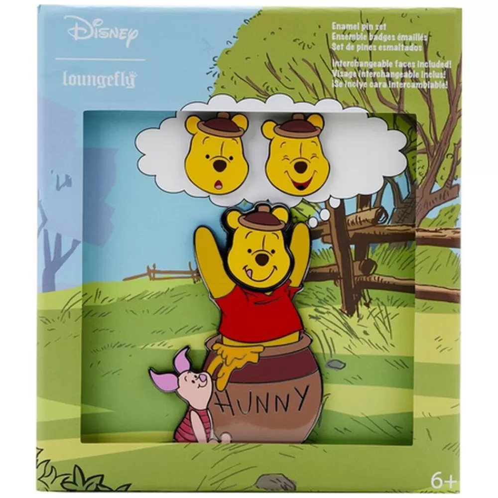 Disney Winnie The Pooh Mixed Emotions Pin Set Cheap